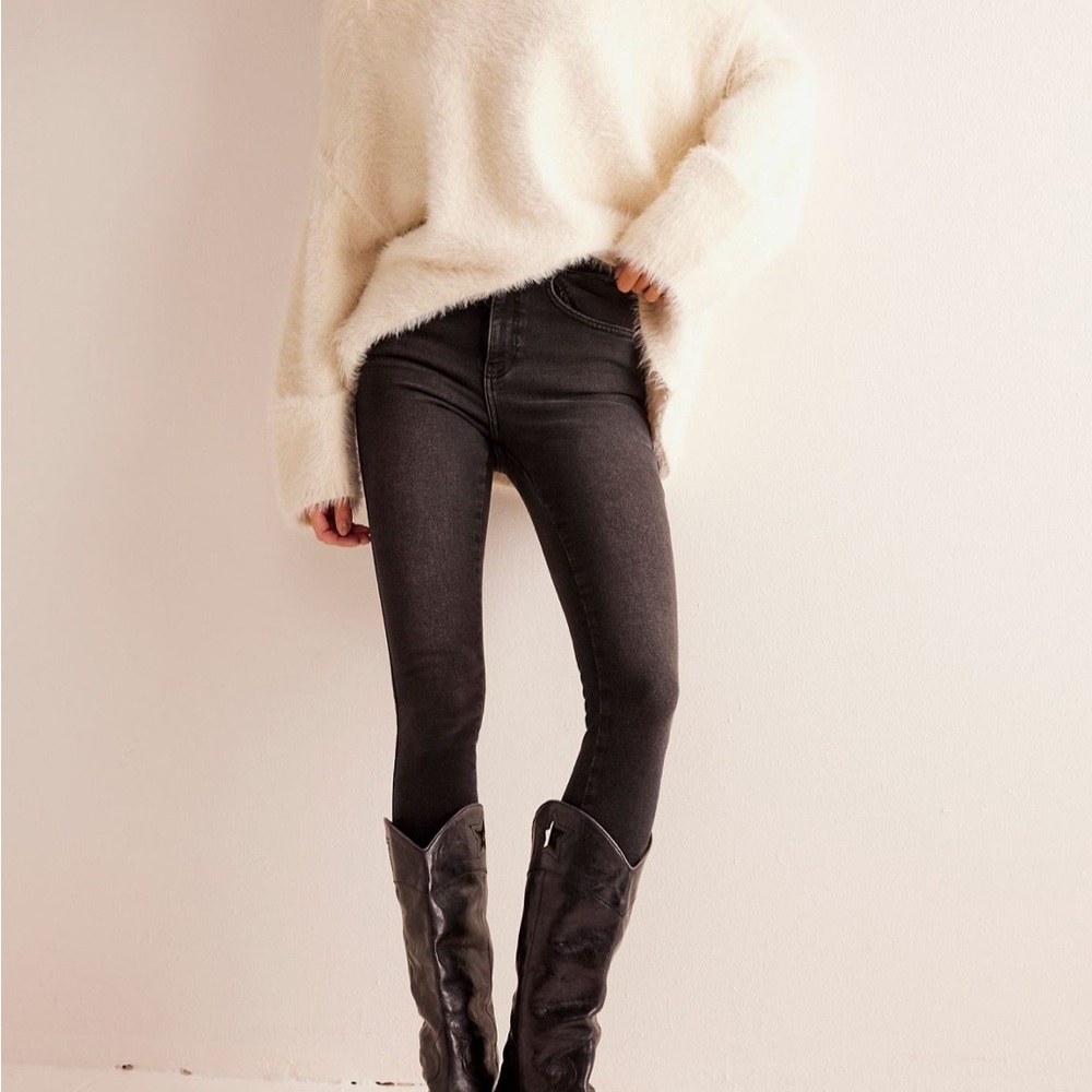 We The Free Distressed Skinny Jeans